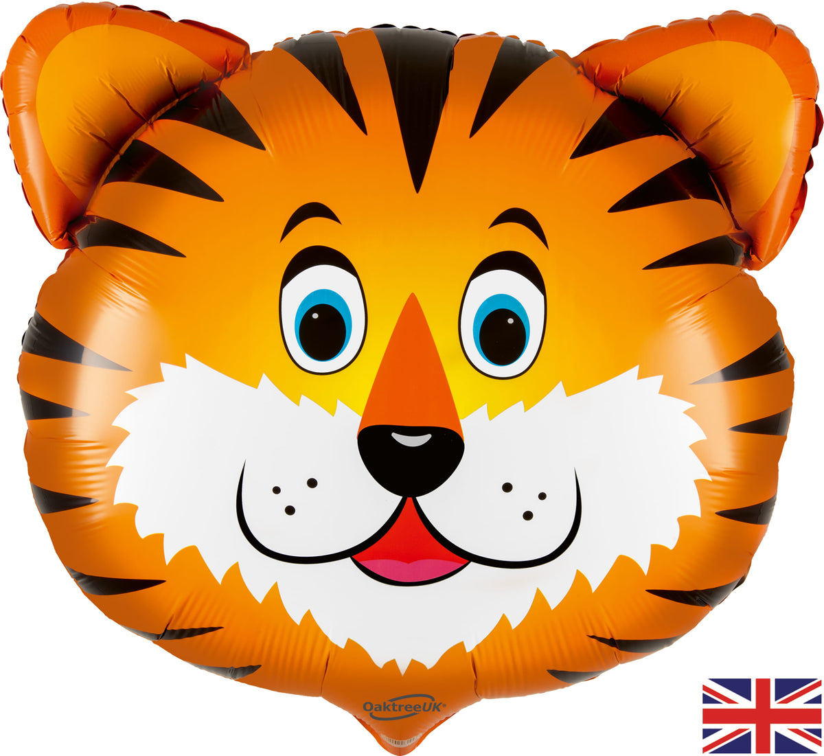 Large Tiger Head Balloon - Shape 30inch/76cm