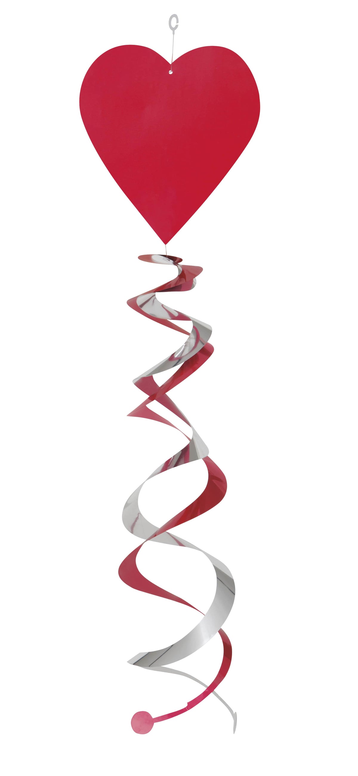 Valentine's Day Double Hanging Swirl Decorations26"- 3pk