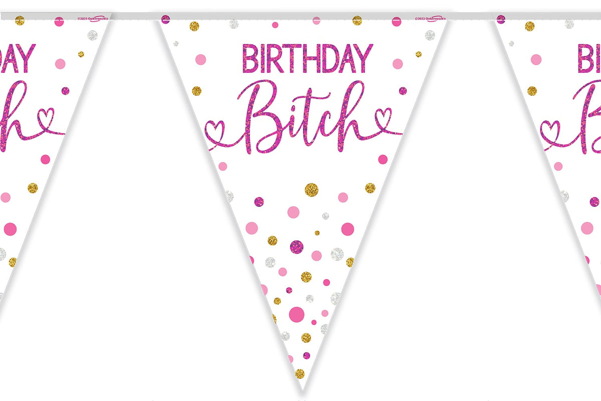 Party Bunting - Birthday Bitch