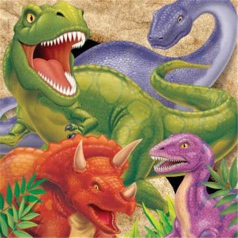 Dino Blast Party Paper Napkins - 16pk