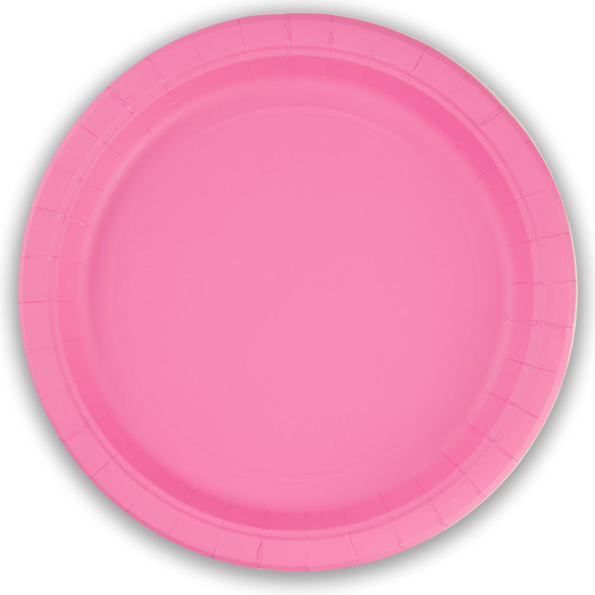 Bubblegum Pink Plastic Free Paper Plates x 8