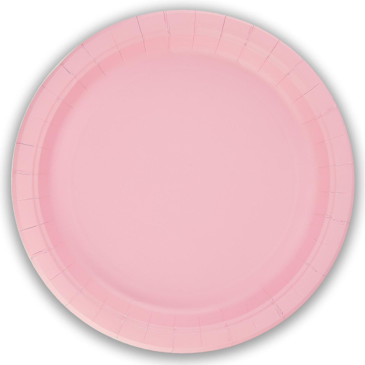 Light Pink Plastic Free Paper Plates x 8