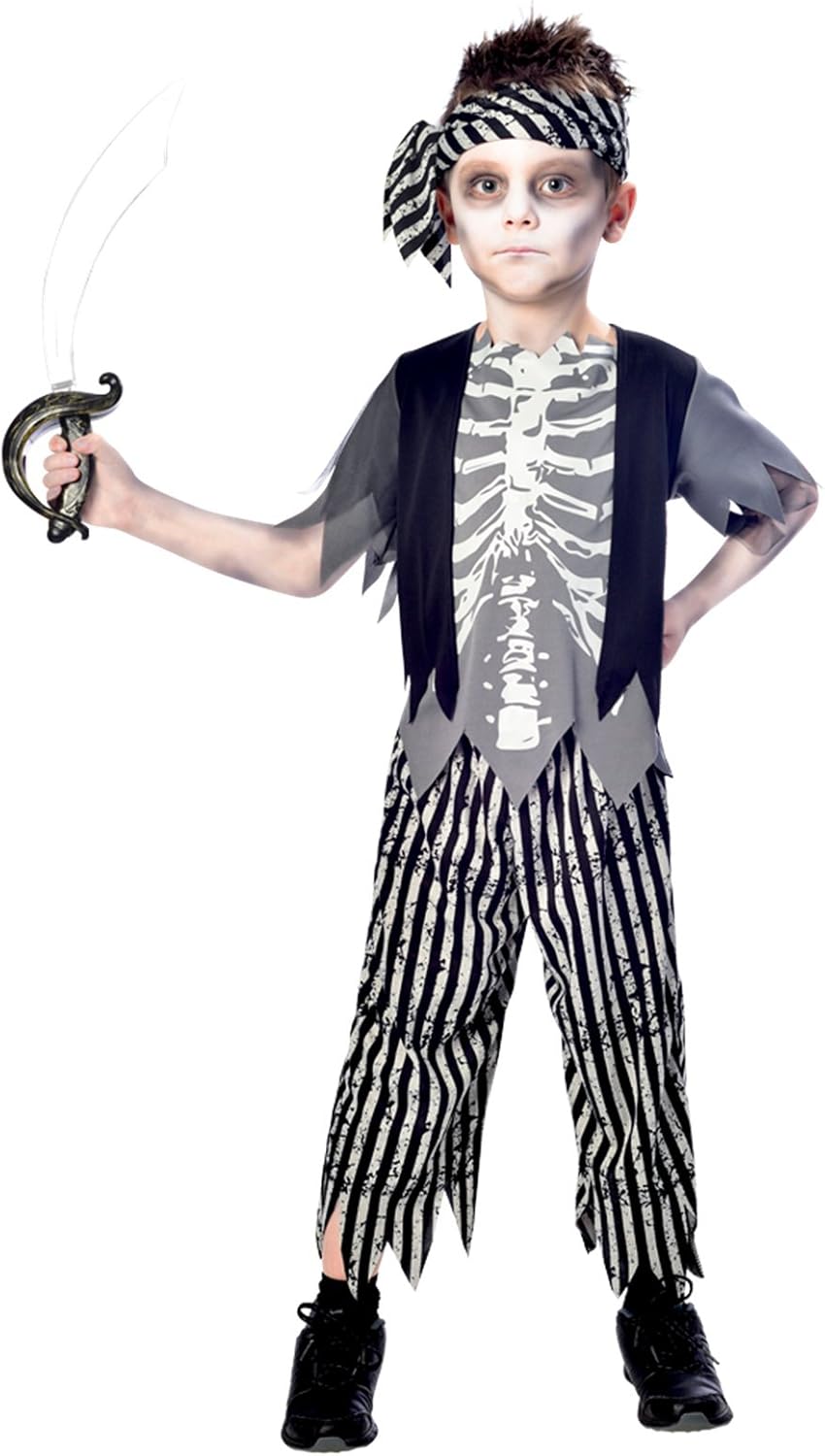Kids Zombie Pirate Costume
