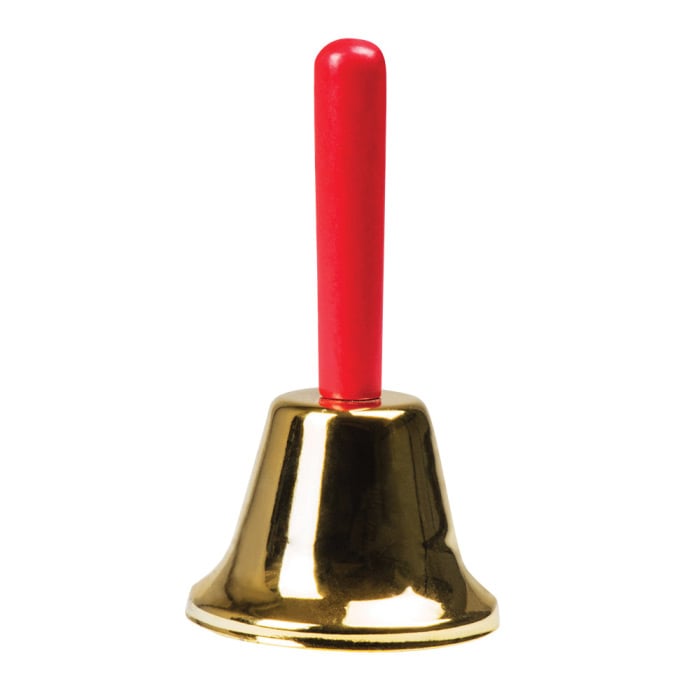 Santa Brass Bell