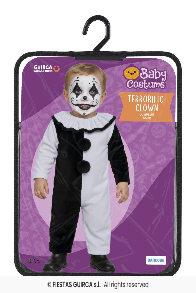 Terrorific Clown Baby Costume