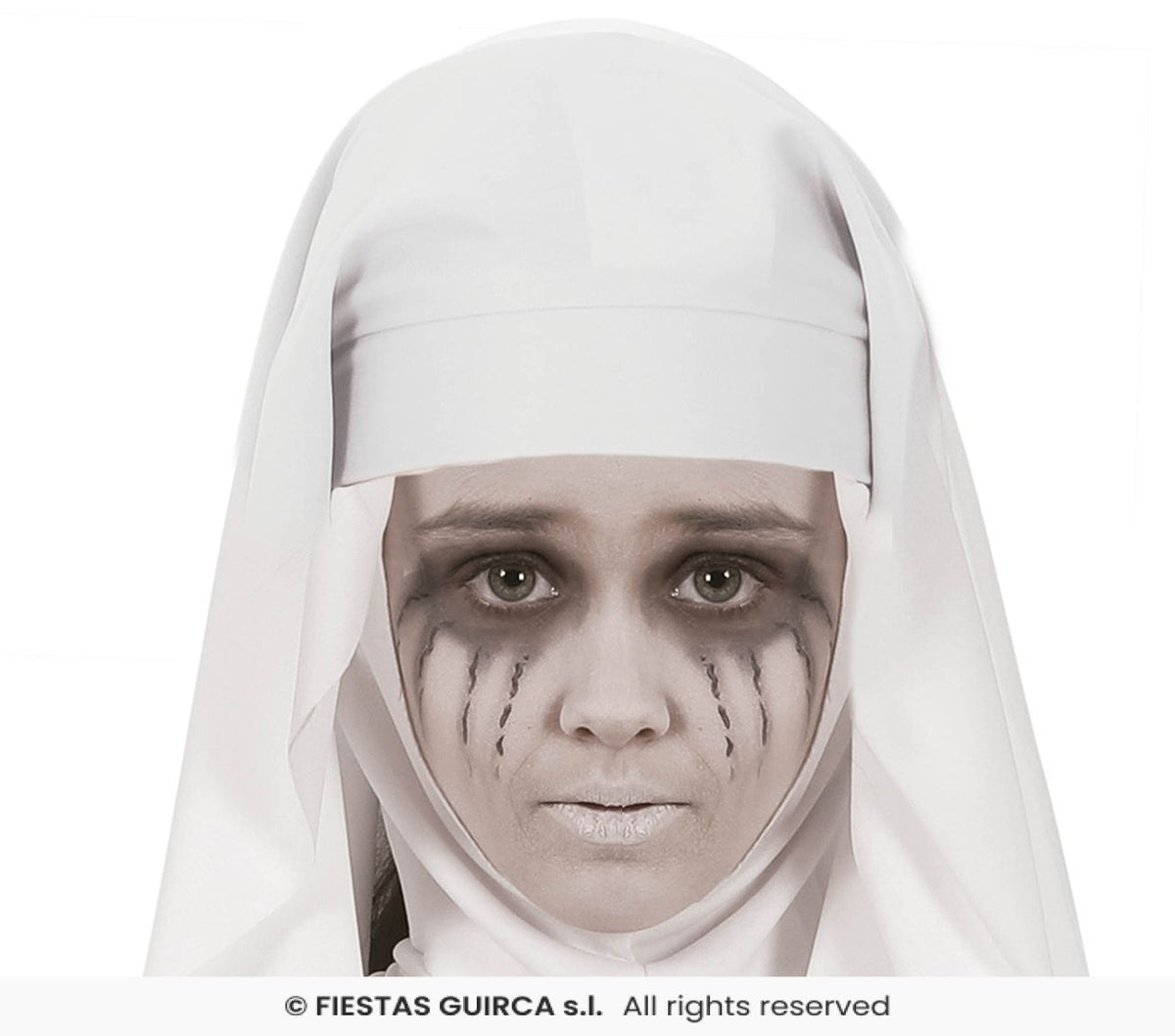 Girls White Satanic Nun