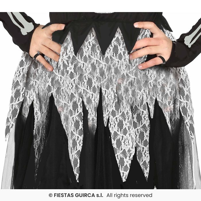 Girls Skeleton Skull Dress