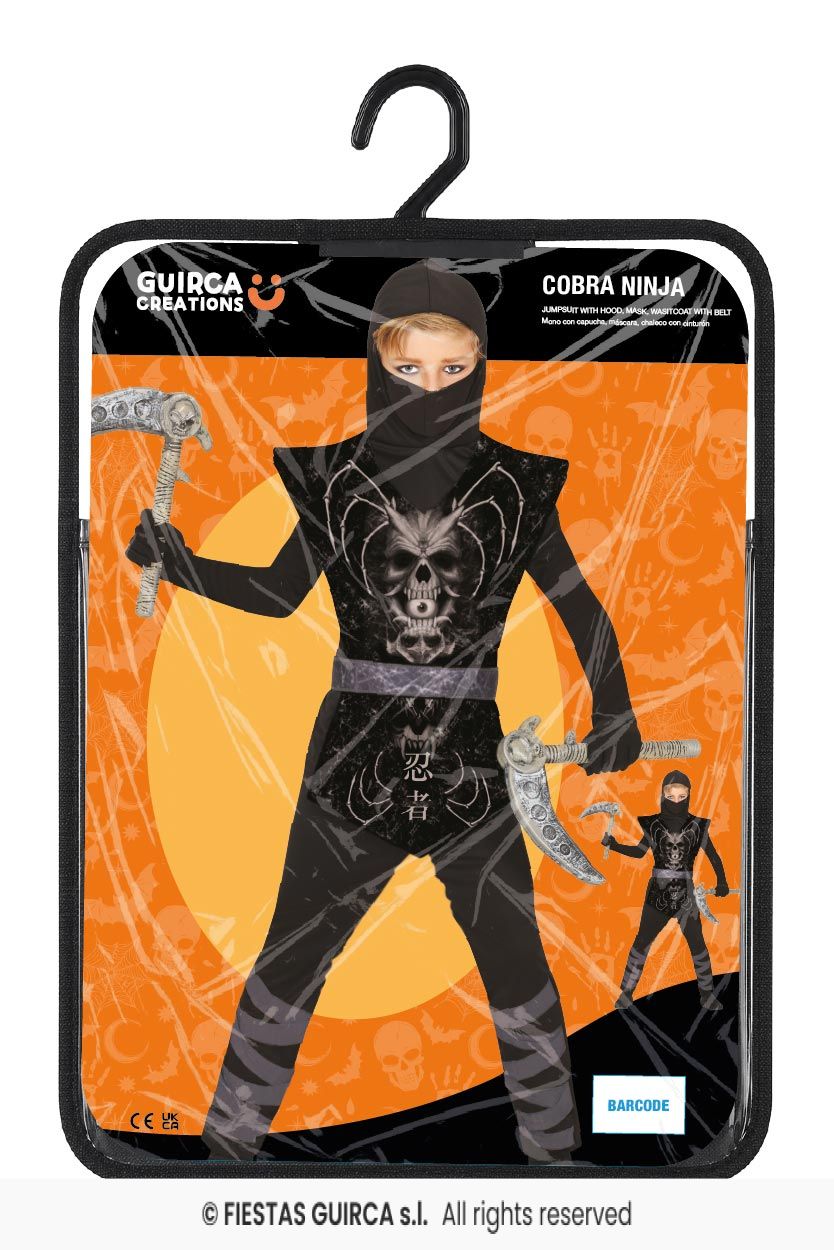Kids Cobra Ninja Costume