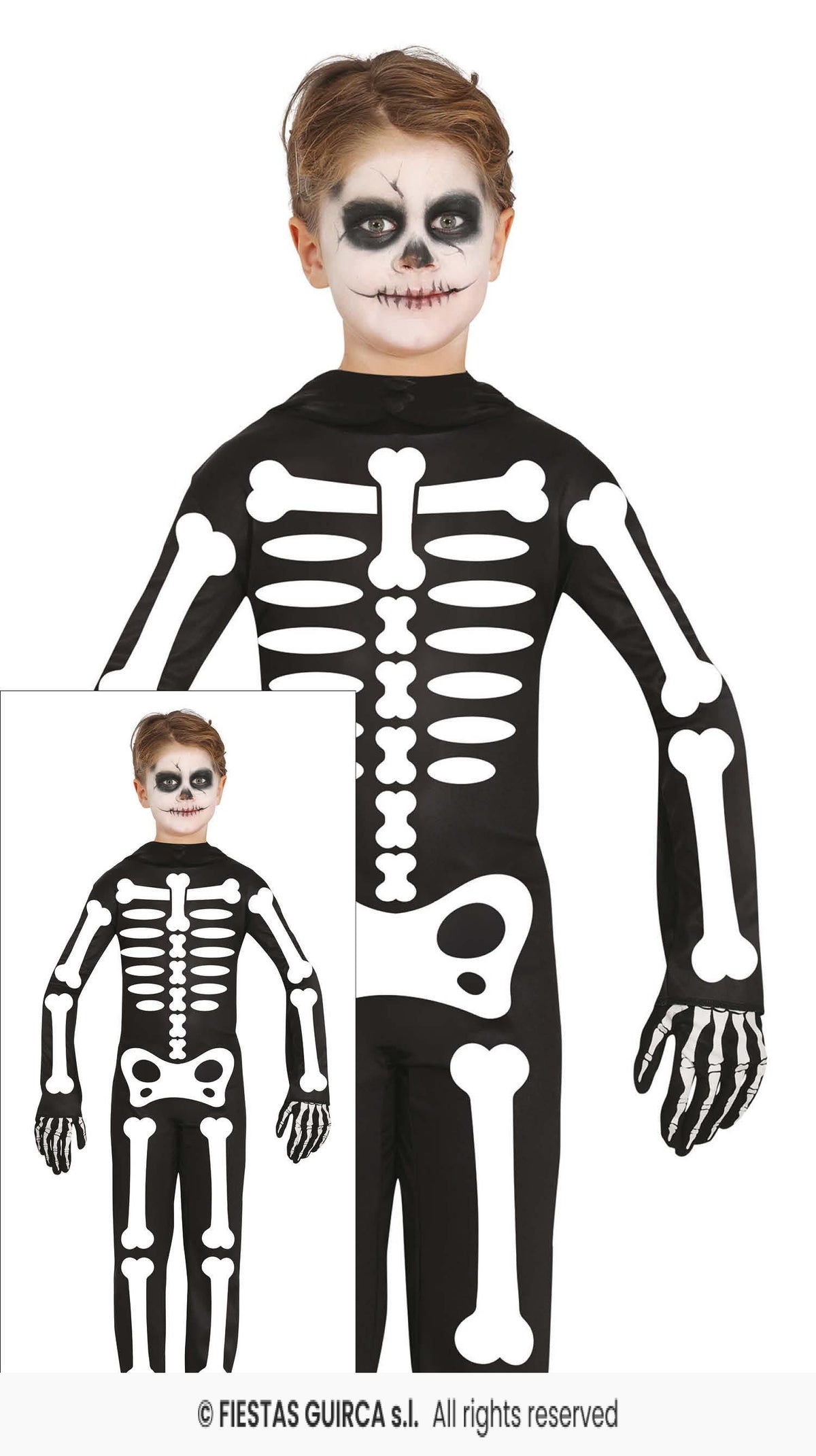 Children's Skeleton Costume