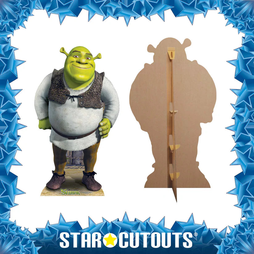Shrek Cardboard Cut Out Height 170cm
