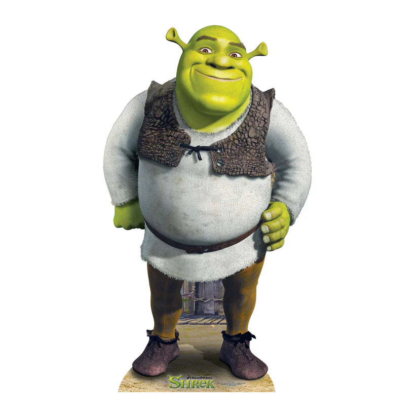 Shrek Cardboard Cut Out Height 170cm