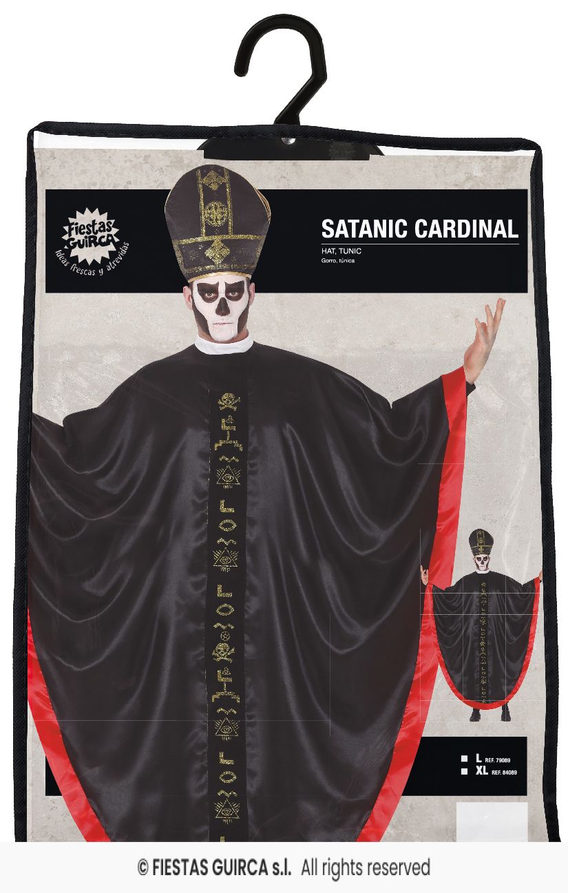 Adults Satanic Cardinal Costume