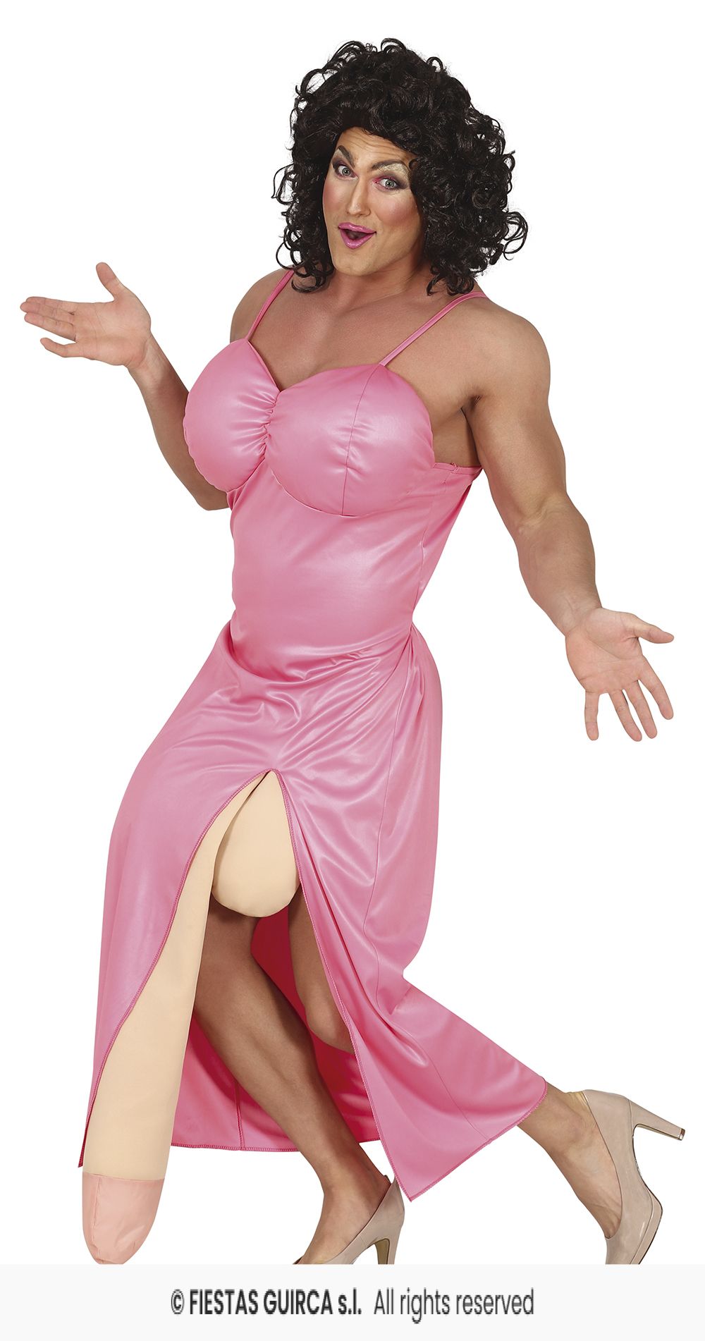 Funny Adult Male Big Drag Costume