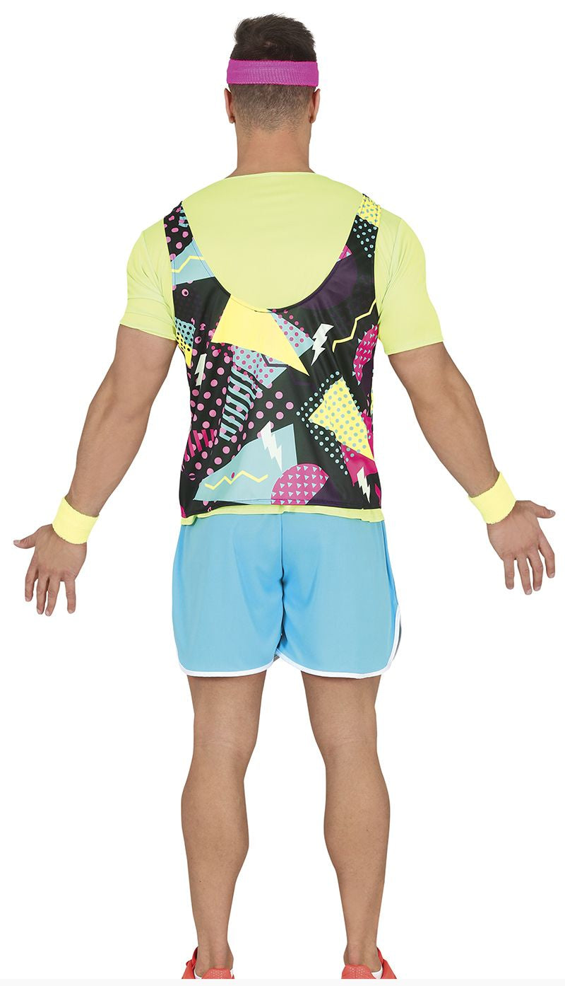 Men's 80's Gymnast Costume