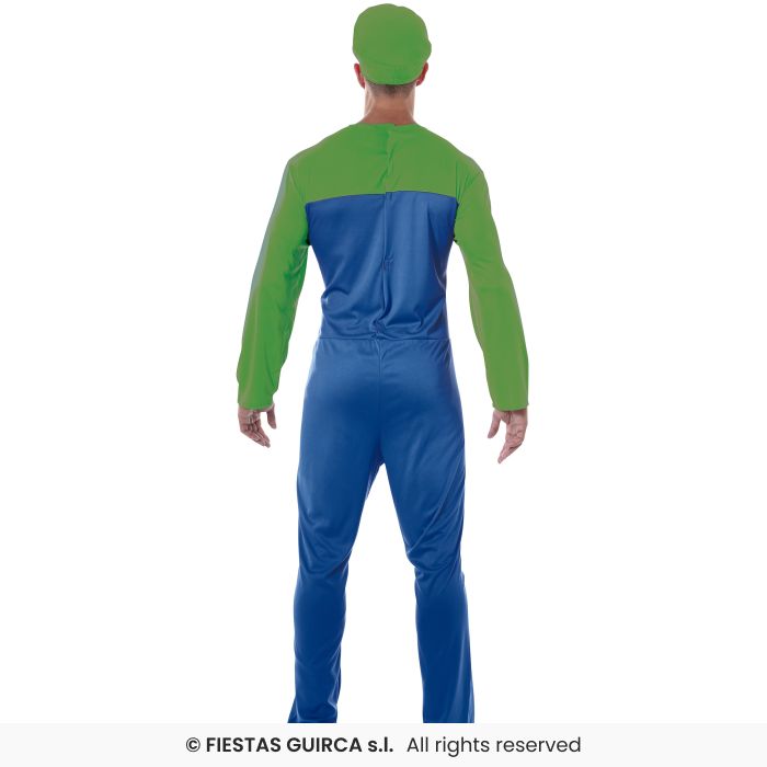 Adults Green Train Driver Costume