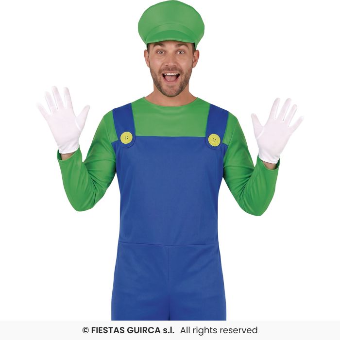 Adults Green Train Driver Costume