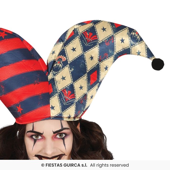 Ladies Diamond Harlequin Jester Costume