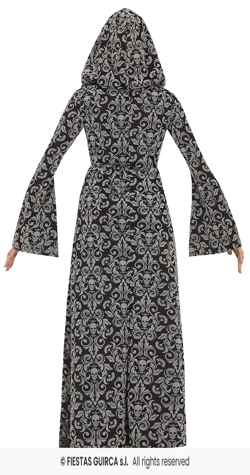 Black Hooded Witch Dress