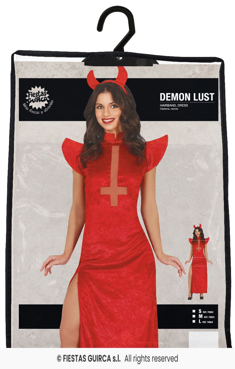 Demon Lust Devils Red Dress