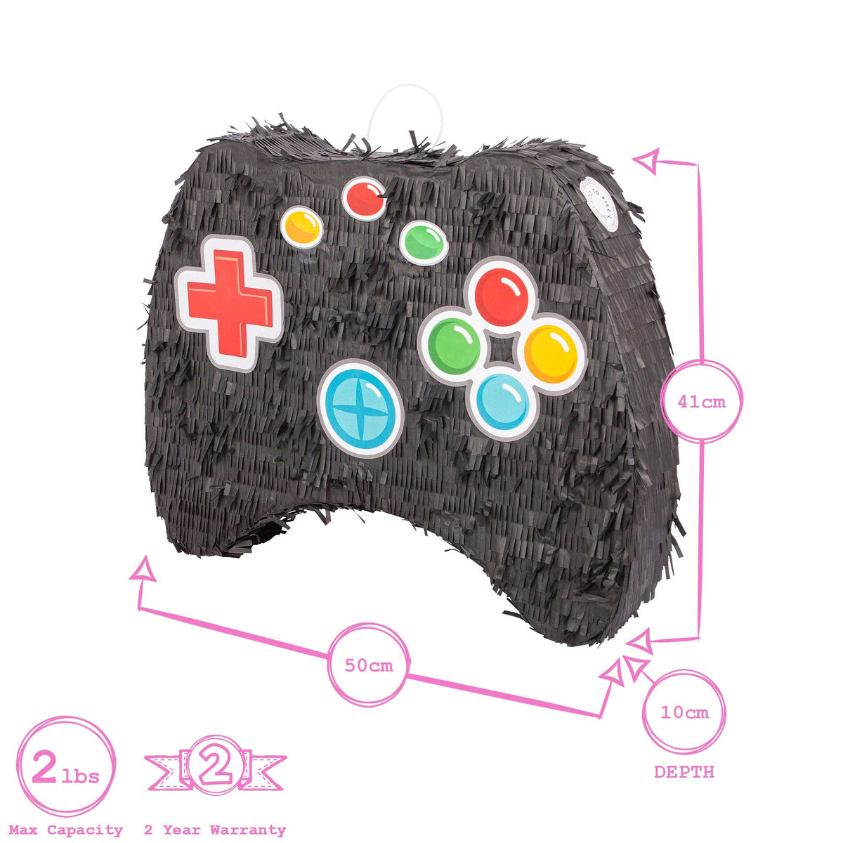 Game Controller Pinata Set with Blindfold