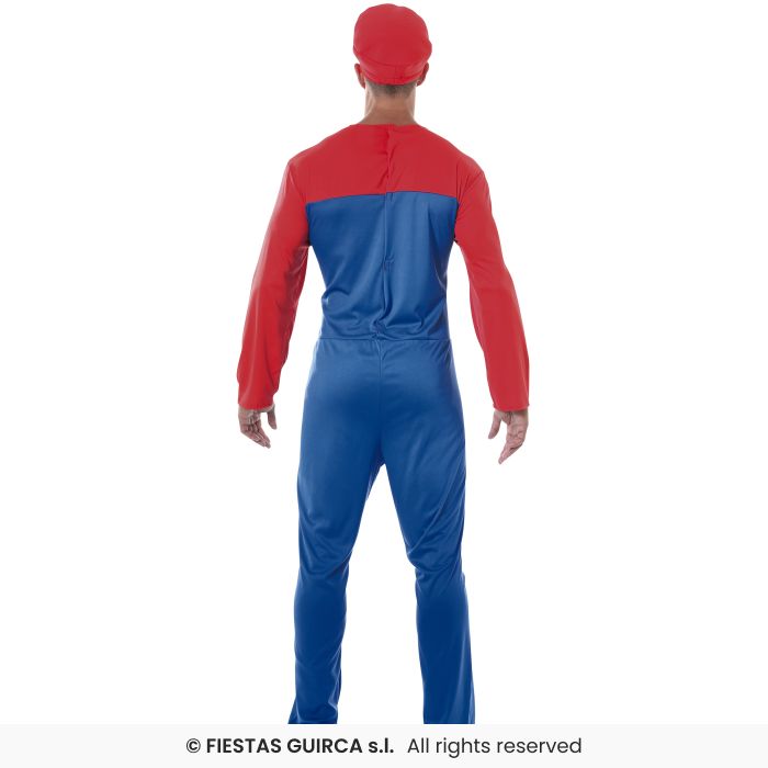 Adults Red Train Driver Costume