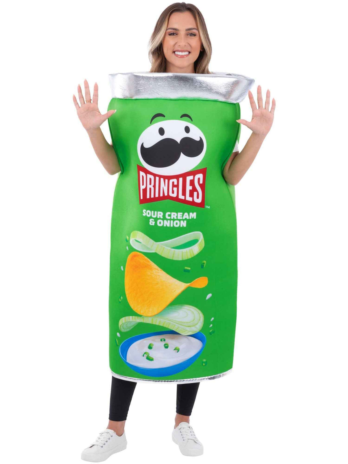 Pringles® Sour Cream & Onion Can Costume