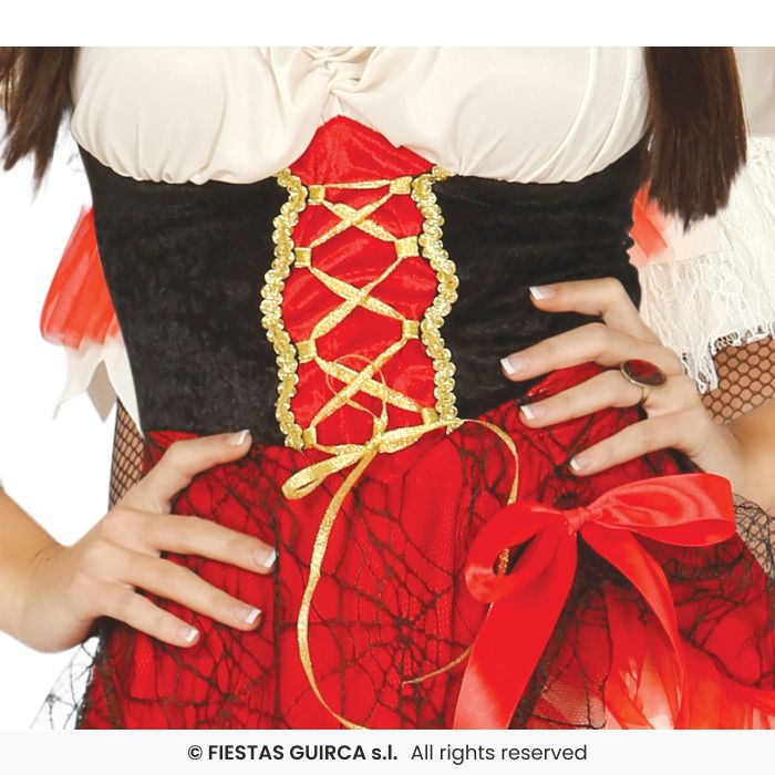 Red Hot Ladies Pirate Costume
