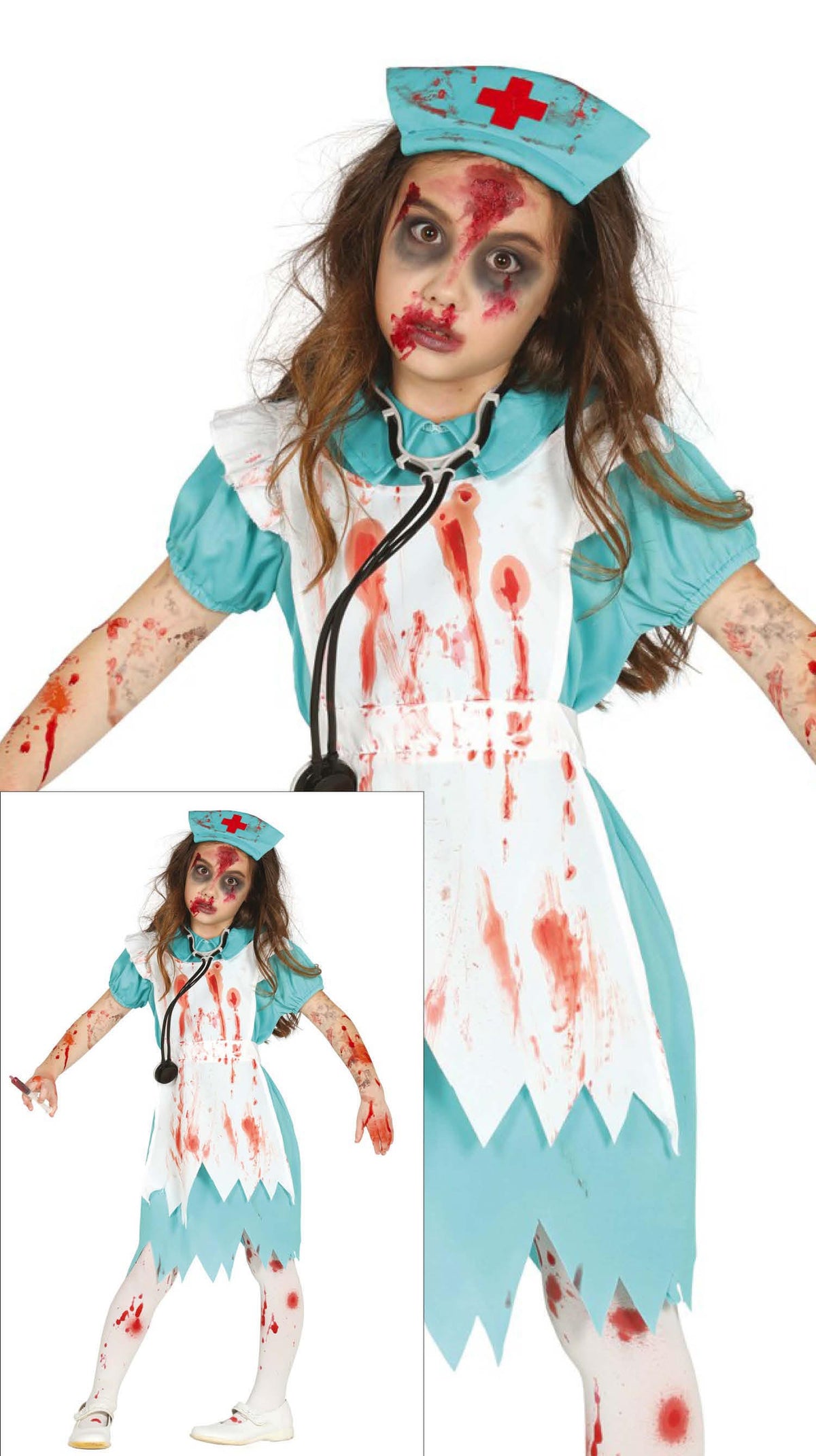 Zombie Nurse Childs Costume
