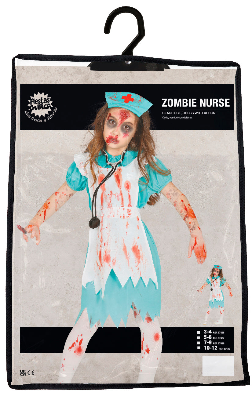 Zombie Nurse Childs Costume