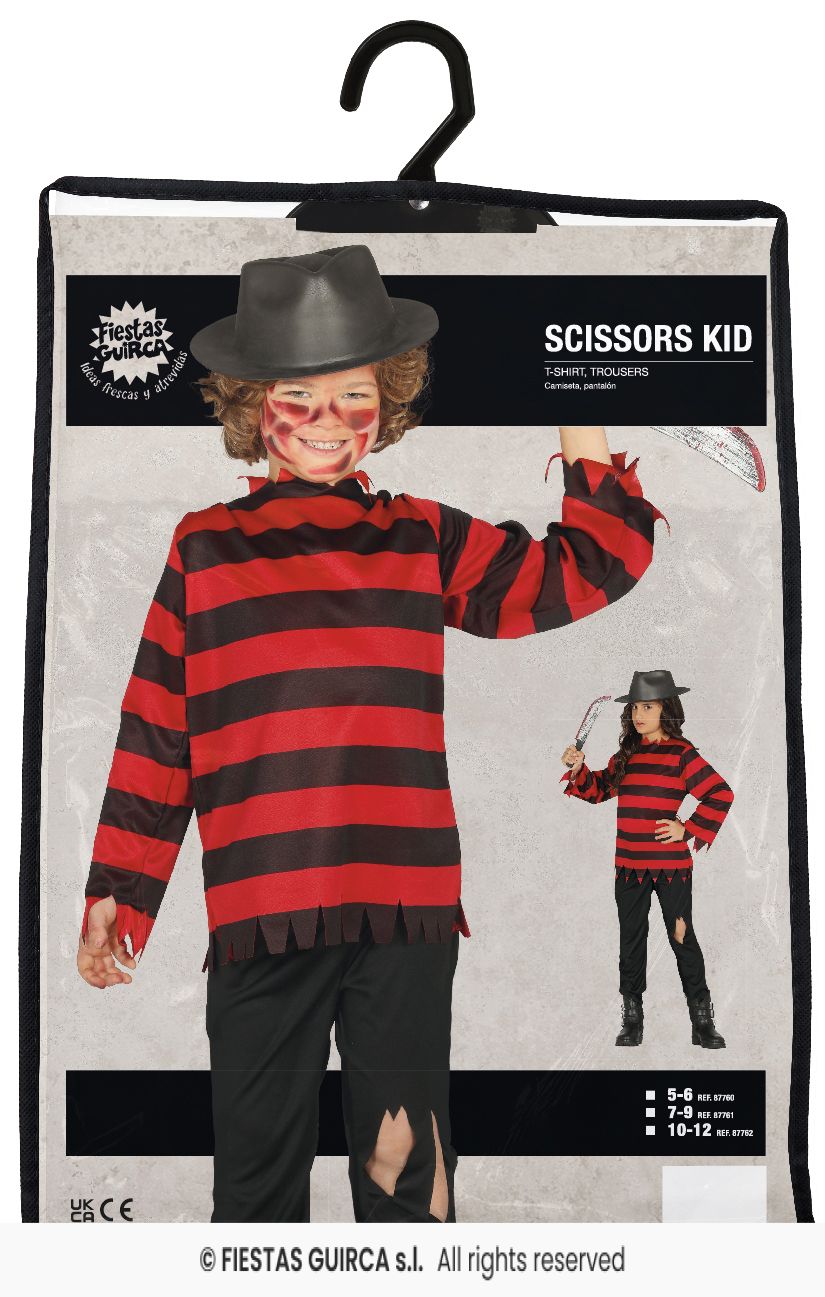 Scissors Kid Costume