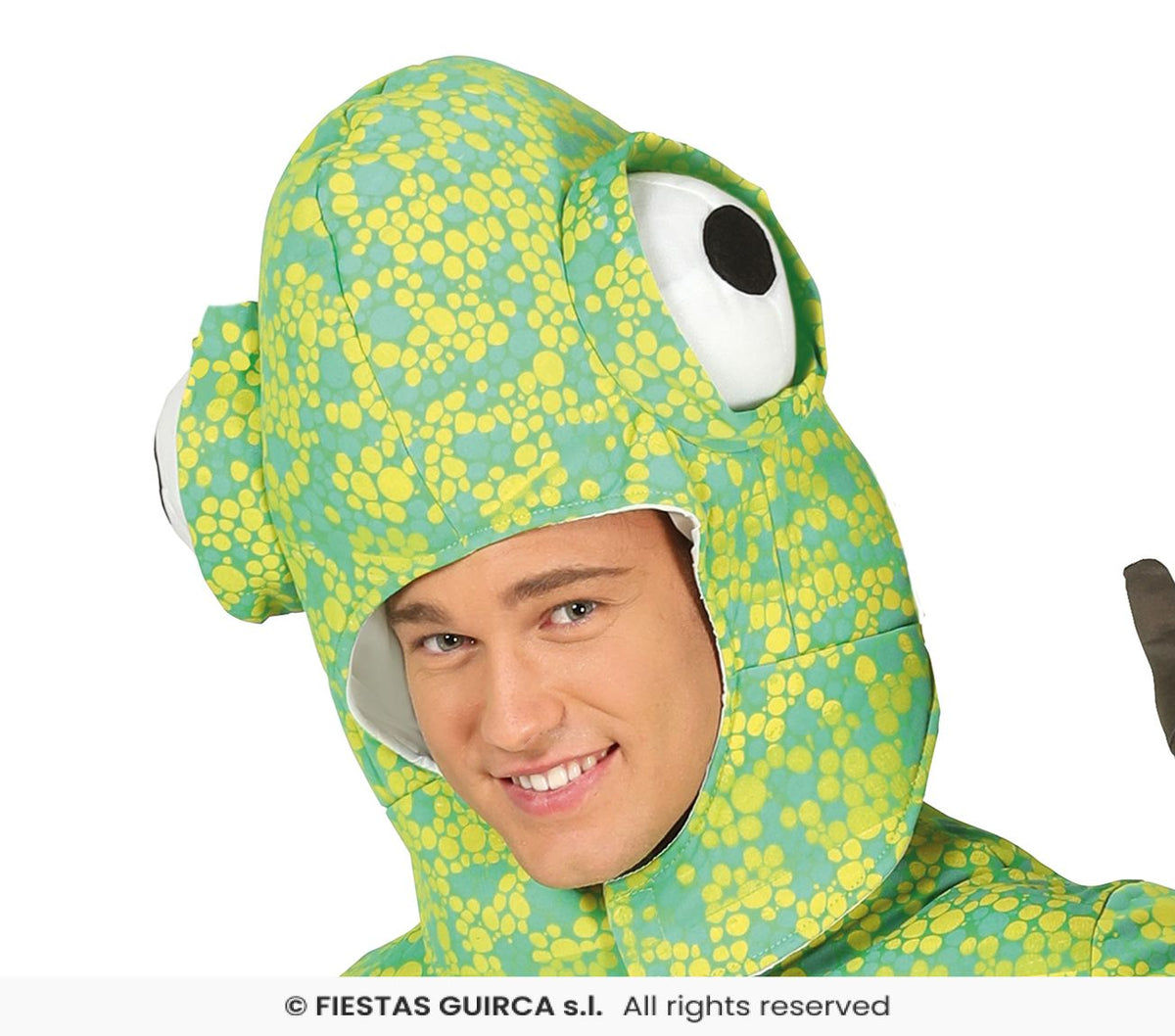 Adults Deluxe Green Chameleon Costume