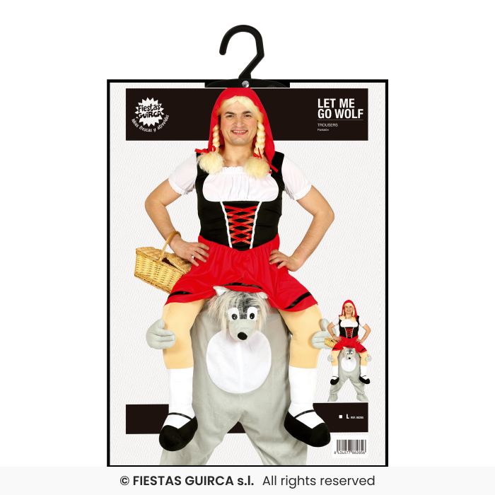 Let Me Go Wolf Adults Funny Costume