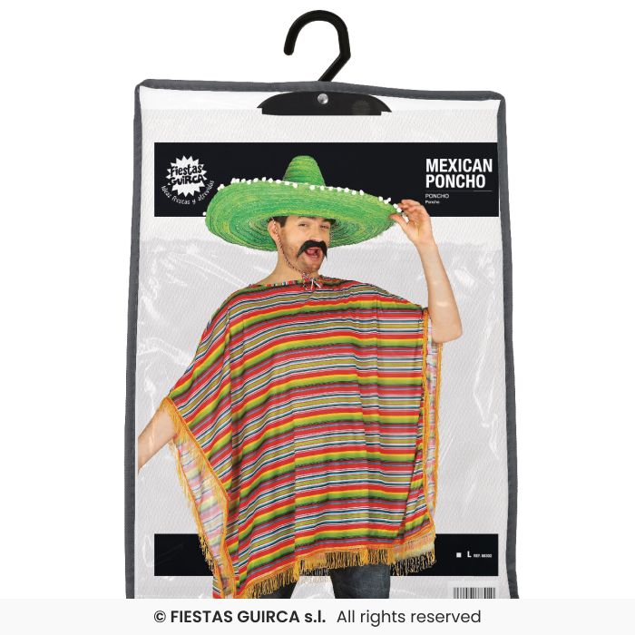 Adults Mexican Poncho