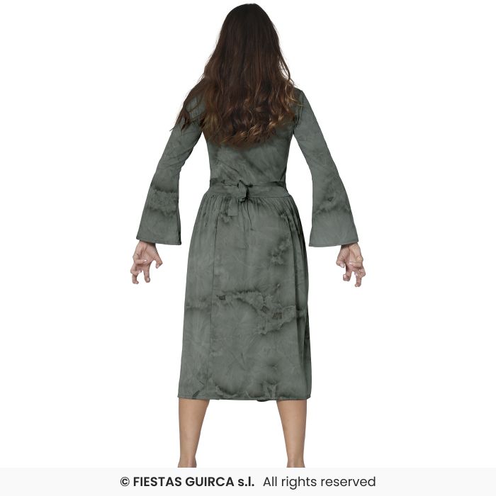 Ladies Grey Hair Phantom Dress