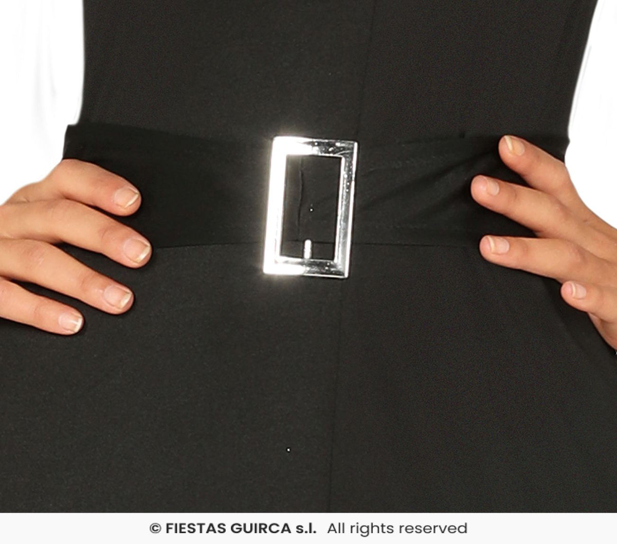 Adults Black Sparkle Witch Dress