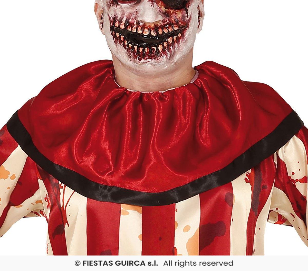 Adults Striped Killer Clown Costume
