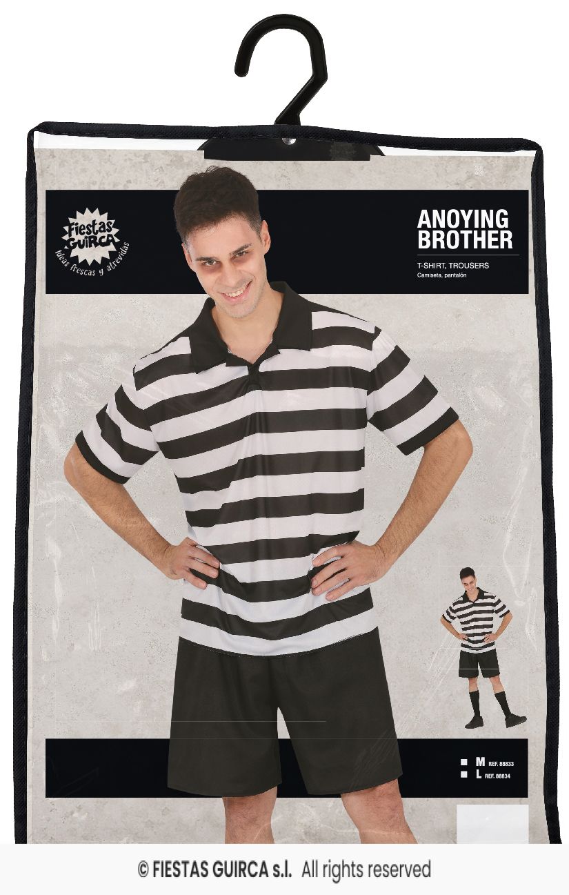 Annoying Brother Black & White T-Shirt & Shorts