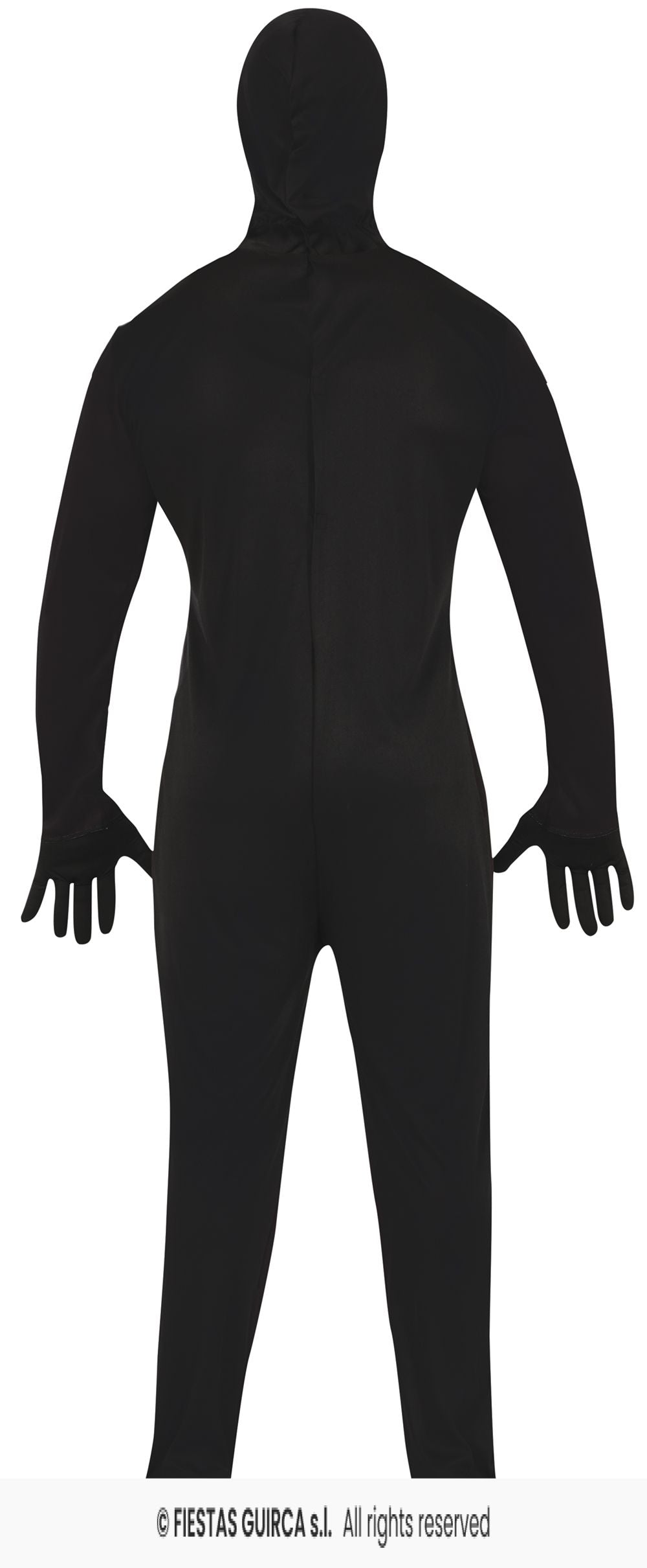 Adult Skeleton Jumpsuit Costume