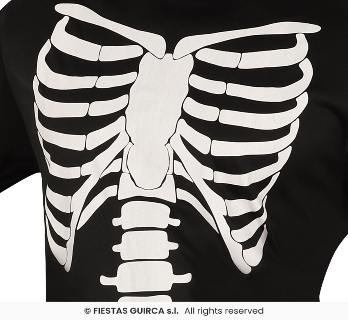 Adult Skeleton Jumpsuit Costume