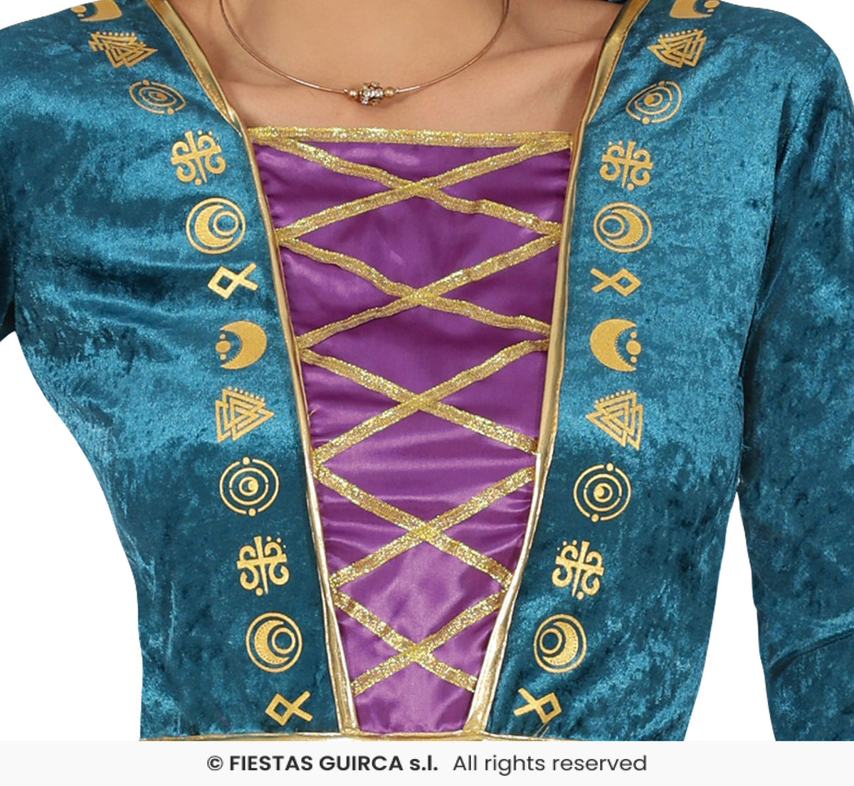 Sister Witch Ladies Purple Dress