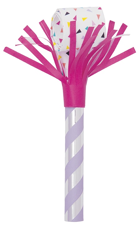 VIBRANT FRINGED PARTY BLOWOUT - 6pk