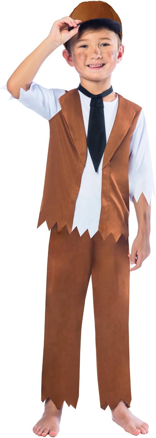 Victorian Boy Costume Brown