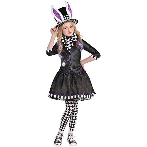 Girl's Dark Mad Hatter Costume