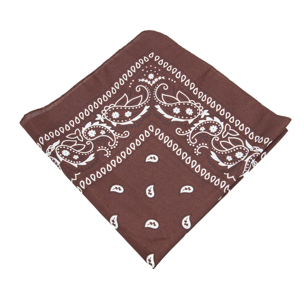 Cowboy Bandana - Brown