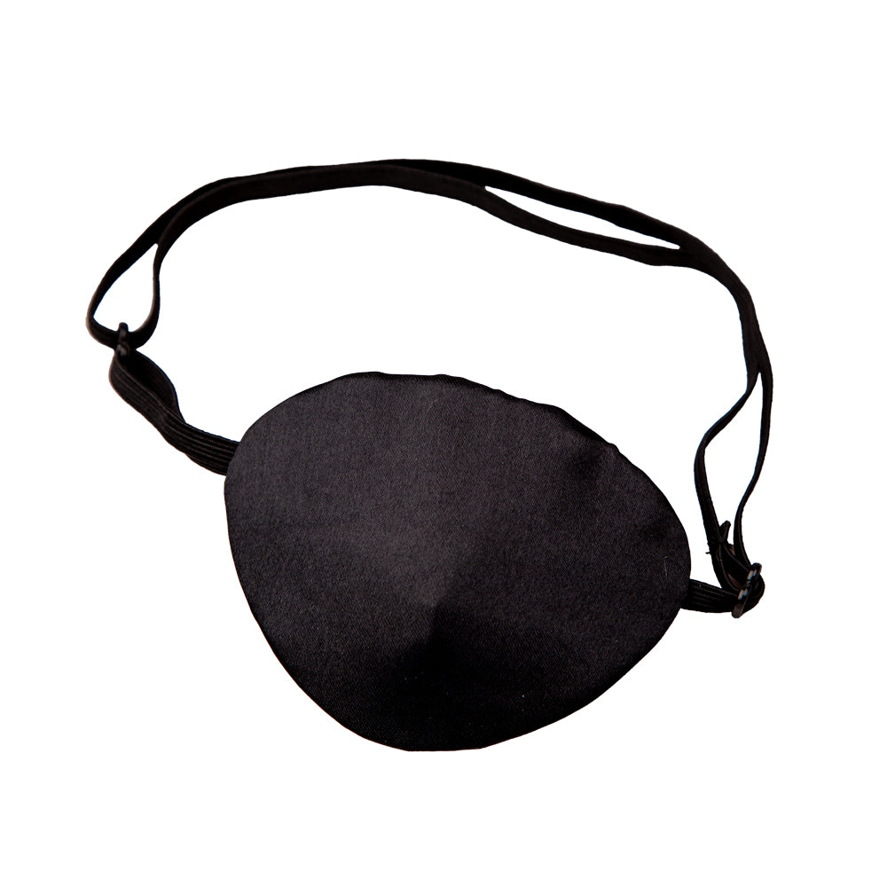 Black Satin Eye Patch