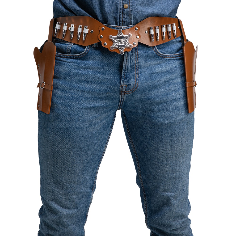 Cowboy Belt w/ 2 Holsters