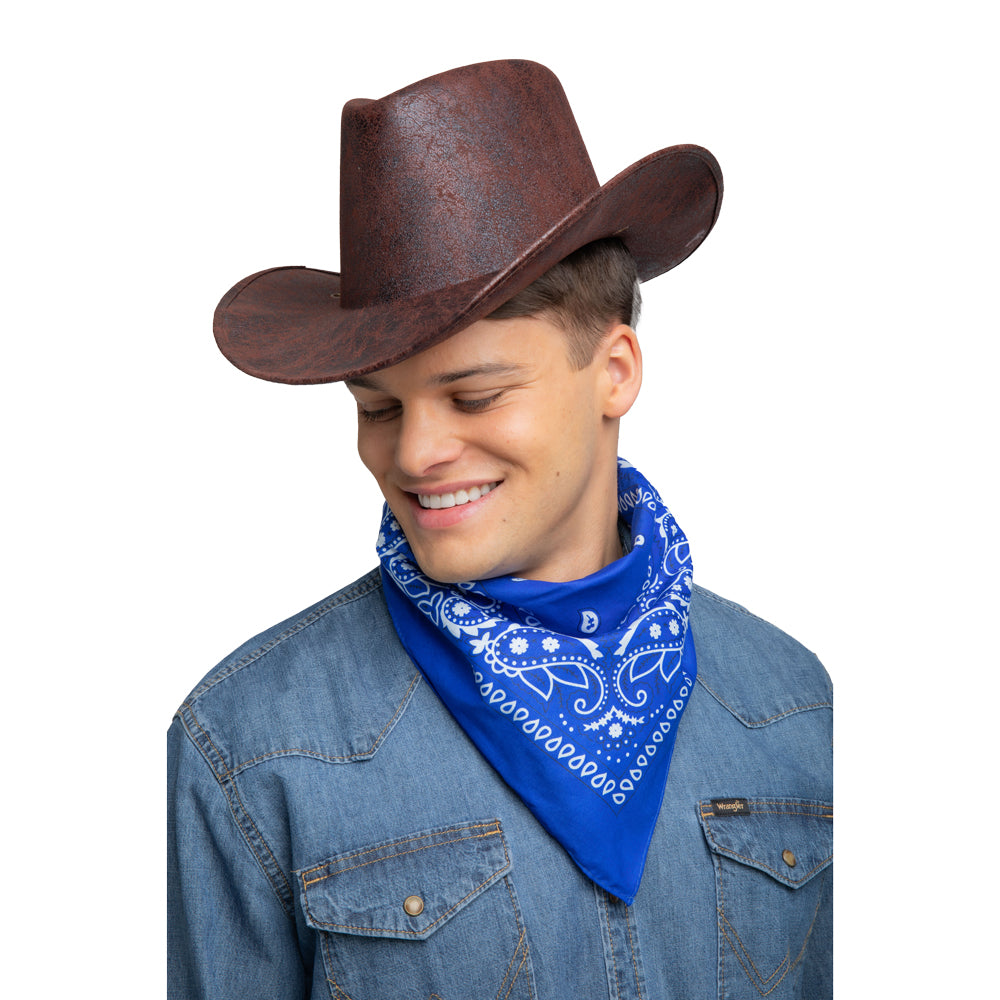 Cowboy Bandana - Blue