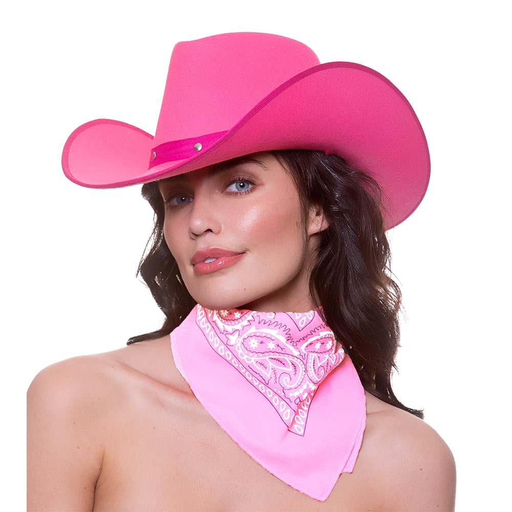 Cowboy Bandana - Baby Pink