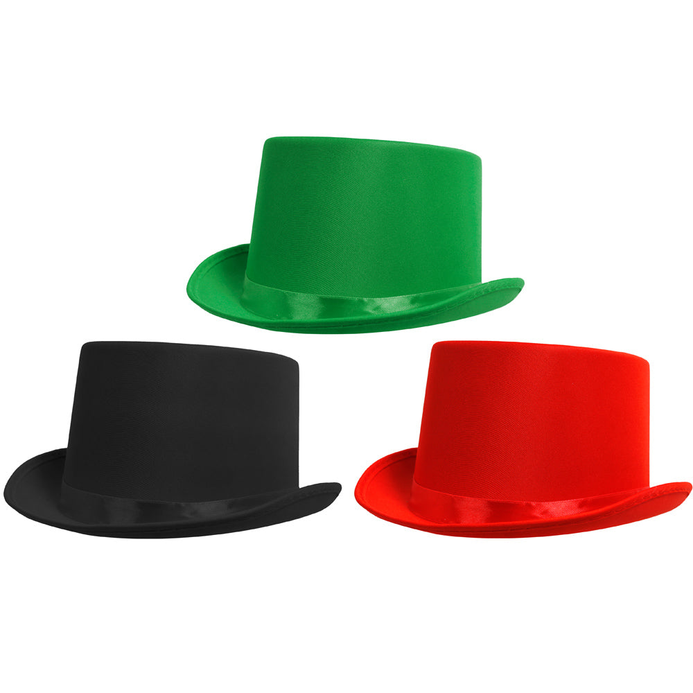 Deluxe Satin Top Hat