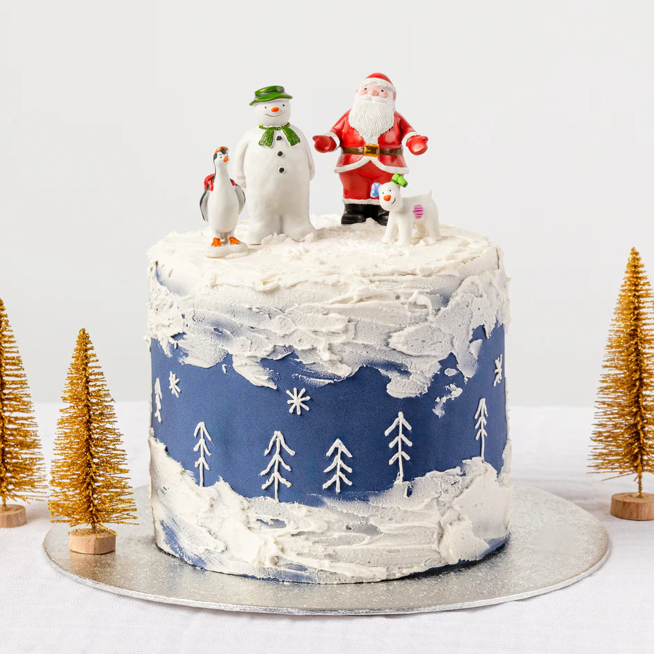 The Snowman™ and The Snowdog Luxury Resin Cake Decoration Set